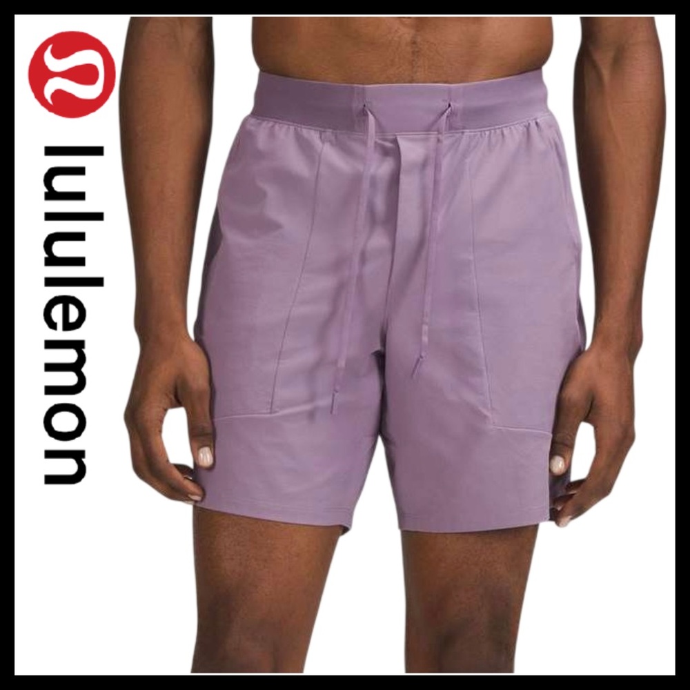 Lululemon License to Train Linerless 7” Men’s Shorts 'Purple Ash' Size (M)